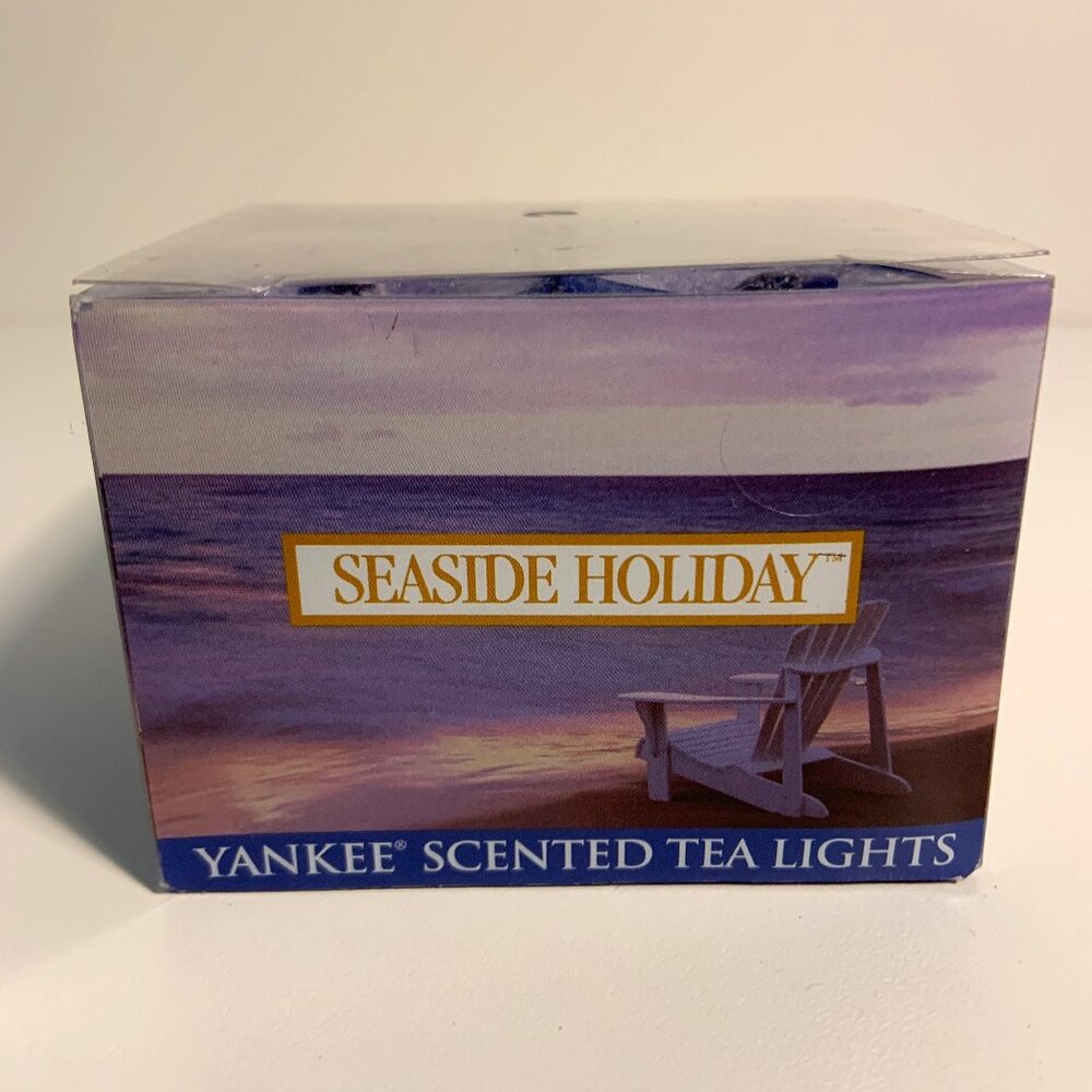 Yankee Candle Tealights Seaside Holiday Full Box of 12 Rare